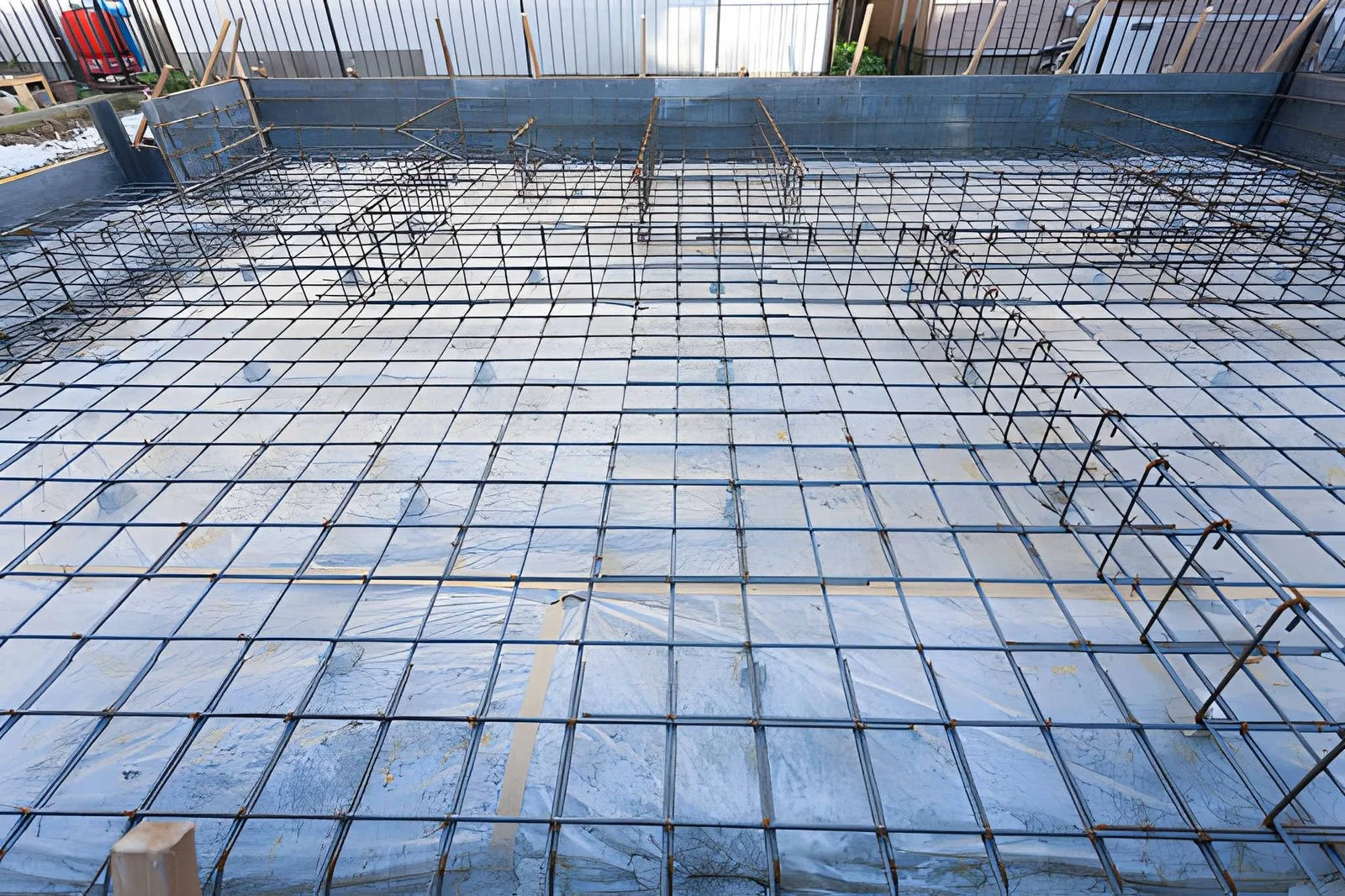 Vapor barrier installation process